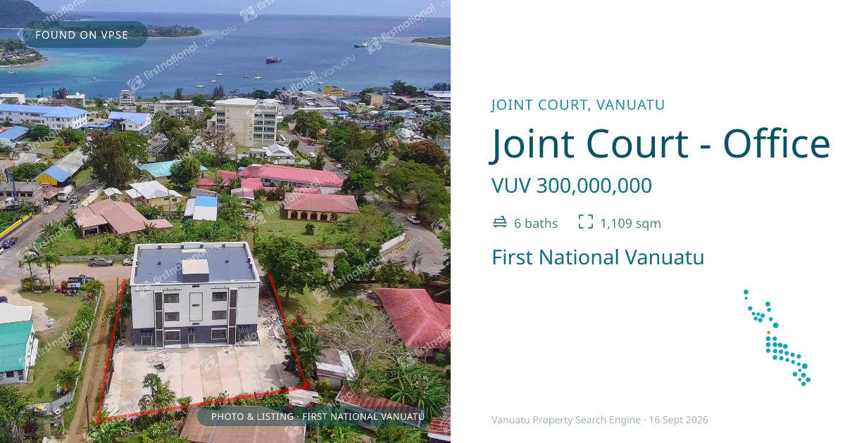 Joint Court - Office Building, (4257) Port Vila Vanuatu ,