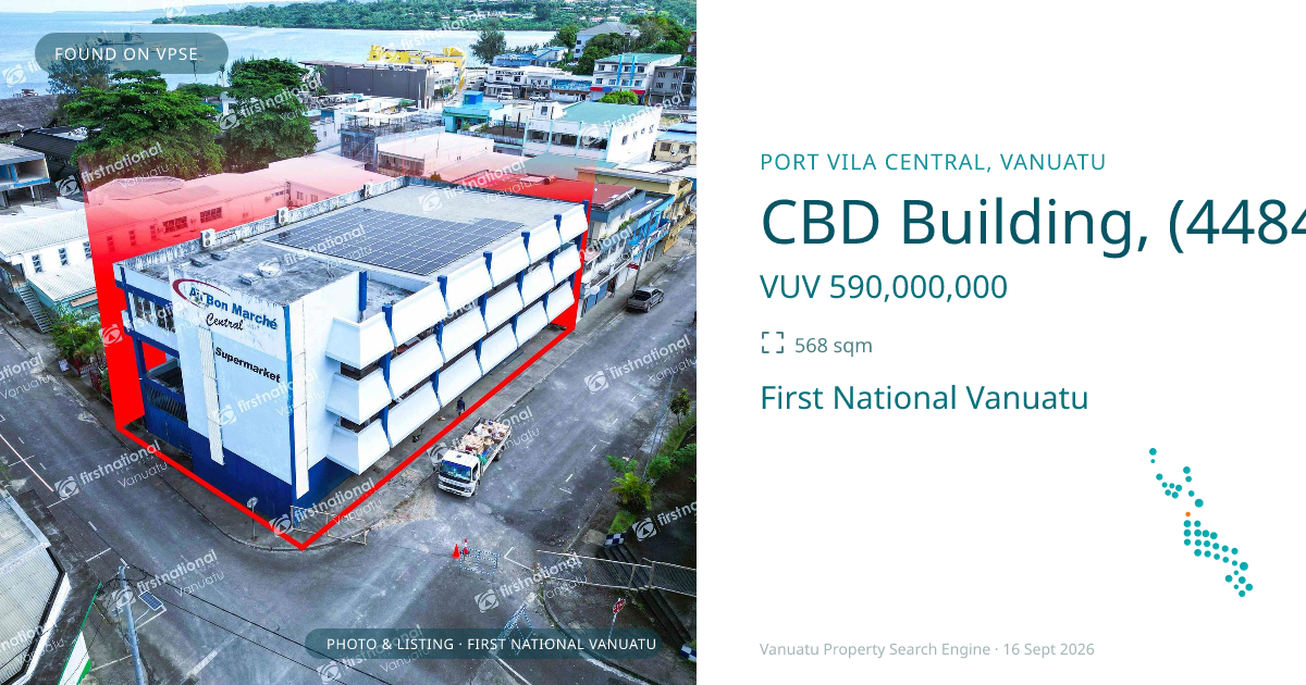 CBD Building, (4484) Port Vila Vanuatu ,