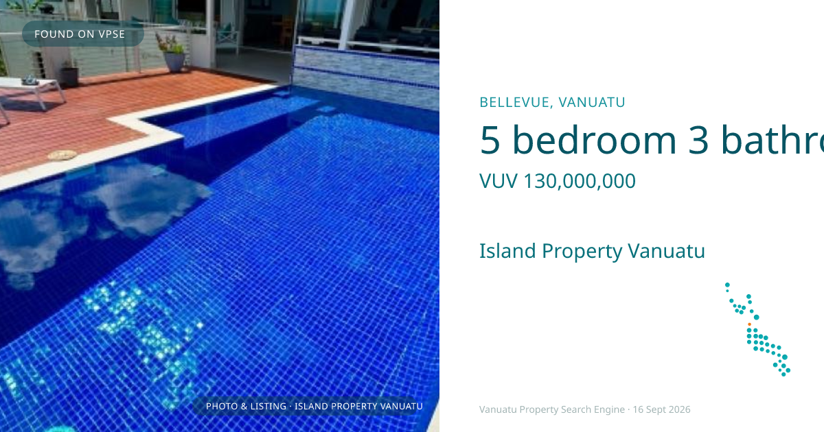 5 bedroom 3 bathroom contemporary home with panoramic lagoon and ocean views