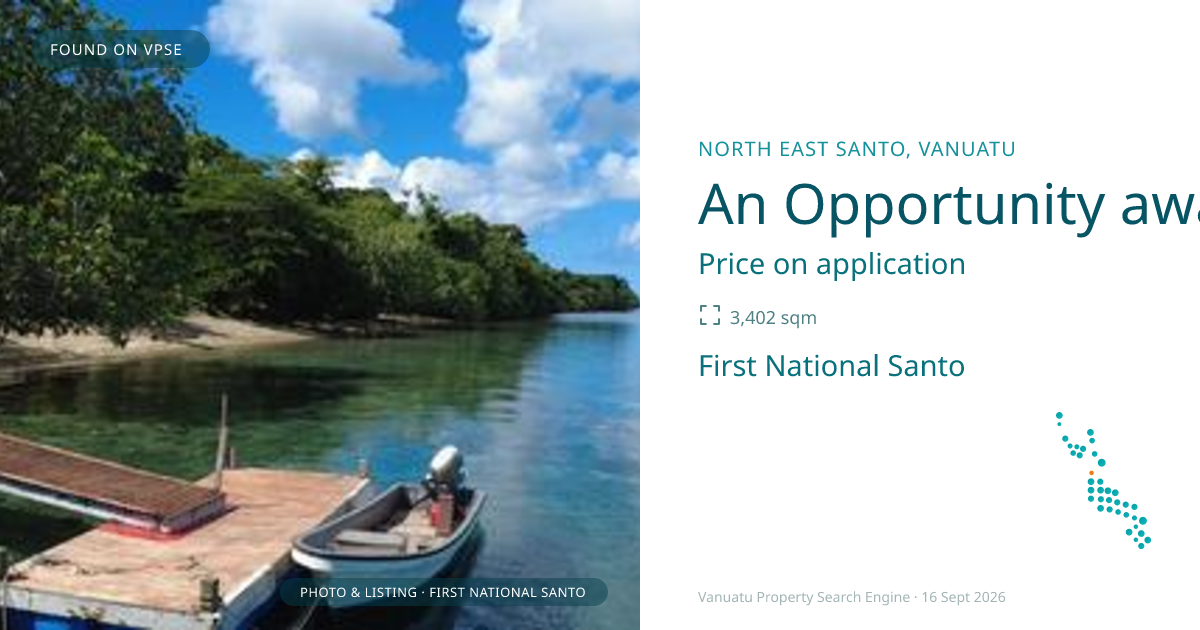 An Opportunity awaits!!