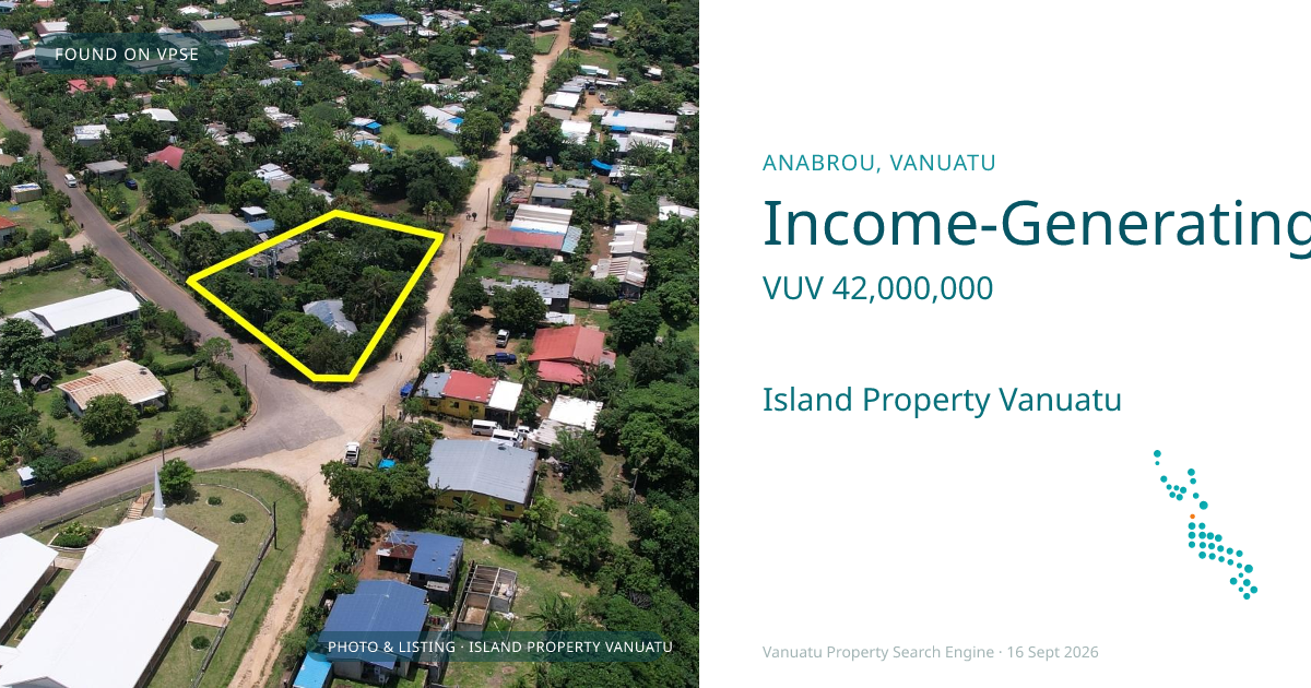 Income-Generating Corner Block with Redevelopment Potential