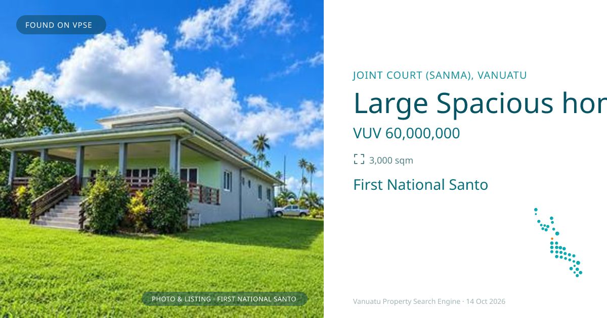 Large Spacious home with Significant Sea Views