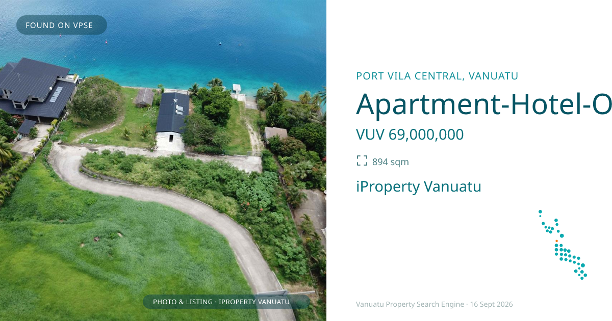 Apartment-Hotel-Office Development Opportunity