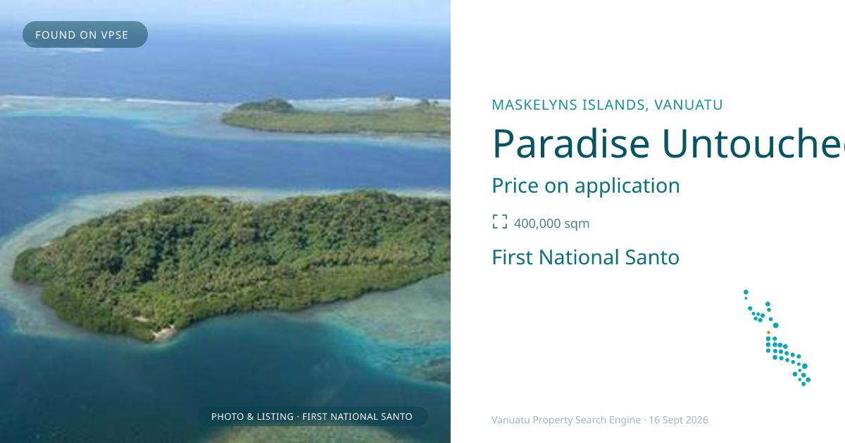Paradise Untouched