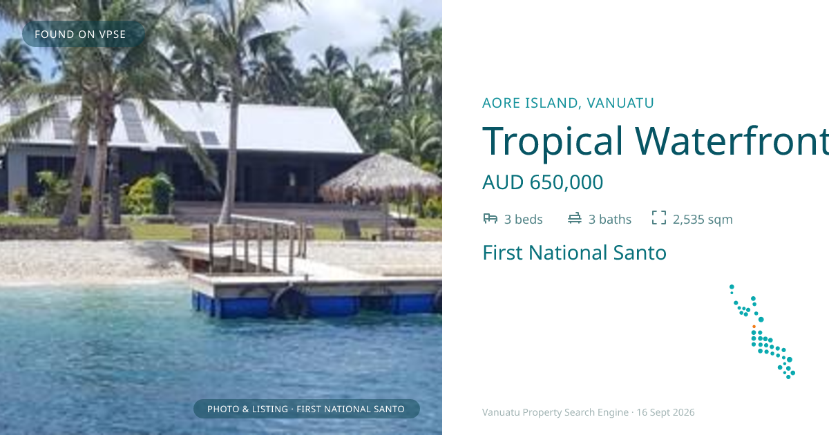 Tropical Waterfront Living