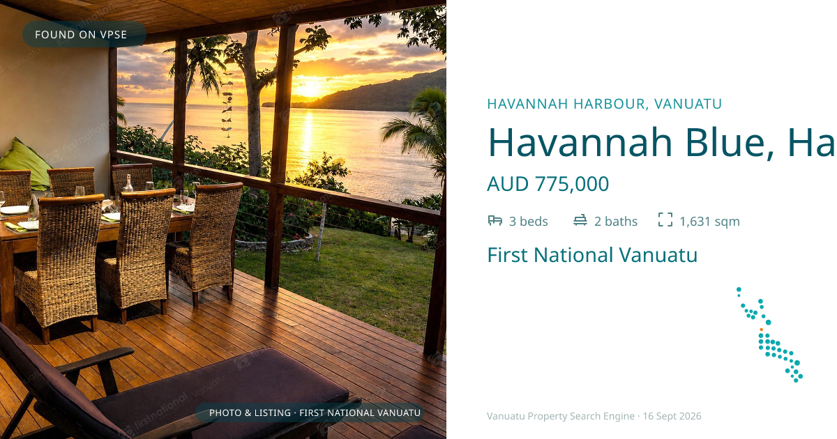 Havannah Blue, Havannah Harbour (4745) Vanuatu ,
