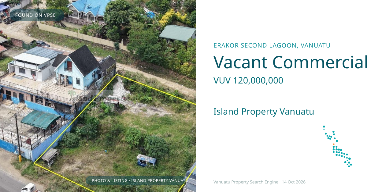 Vacant Commercial Land in Freshwater 1