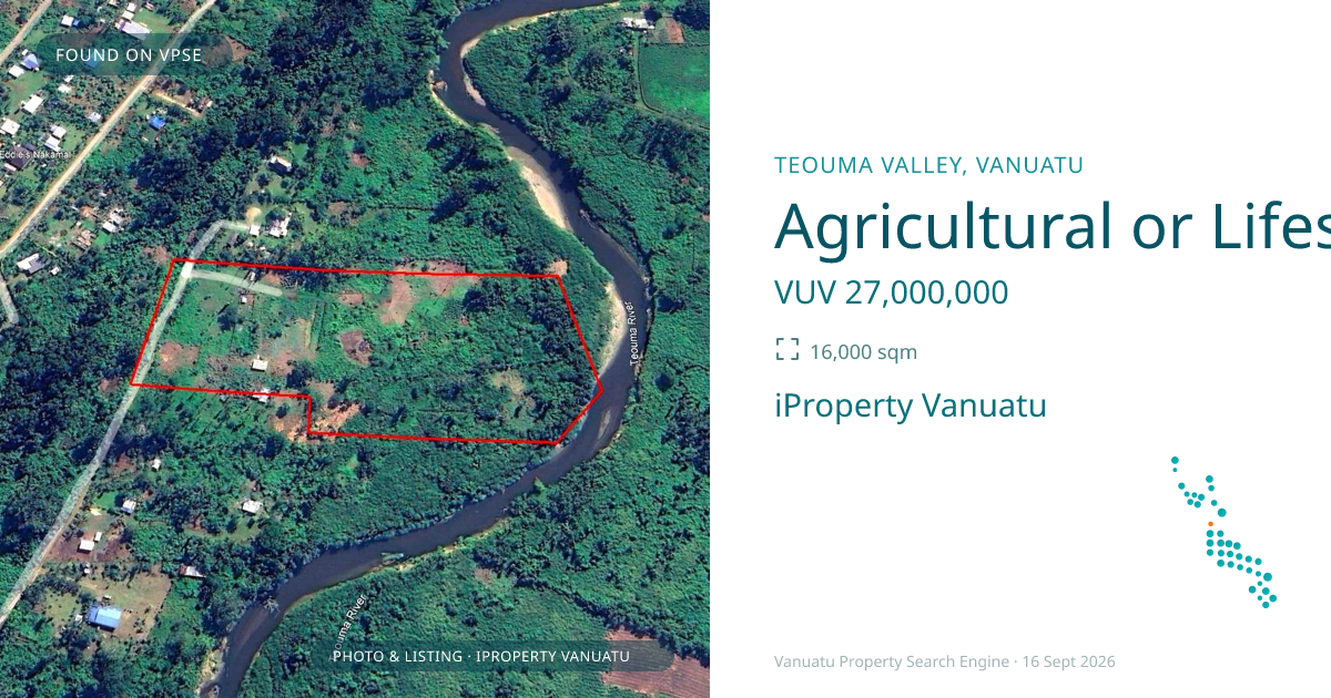 Agricultural or Lifestyle Block