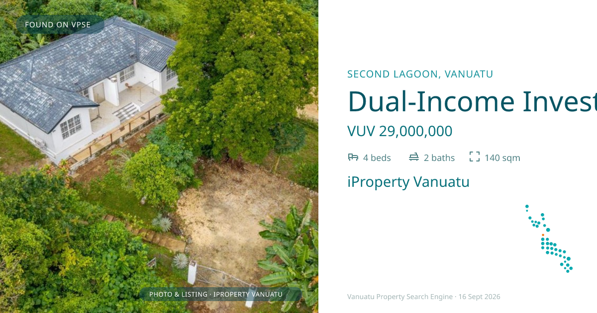Dual-Income Investment Opportunity