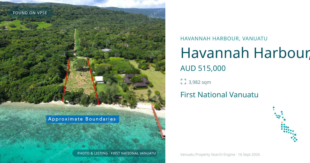 Havannah Harbour, (4648) Vanuatu ,
