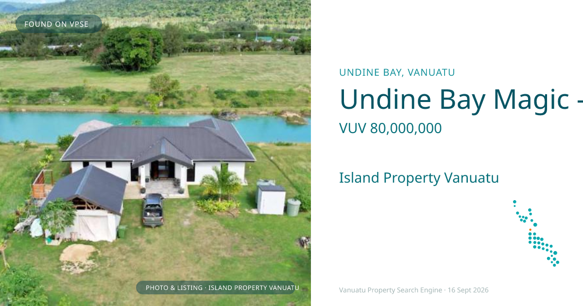 Undine Bay Magic – Modern Tropical Living with Marina and Mountain Views
