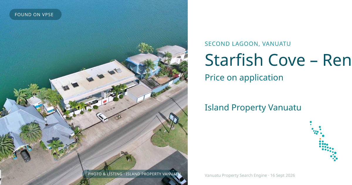 Starfish Cove – Renovated Top Floor Apartment with Lagoon Views