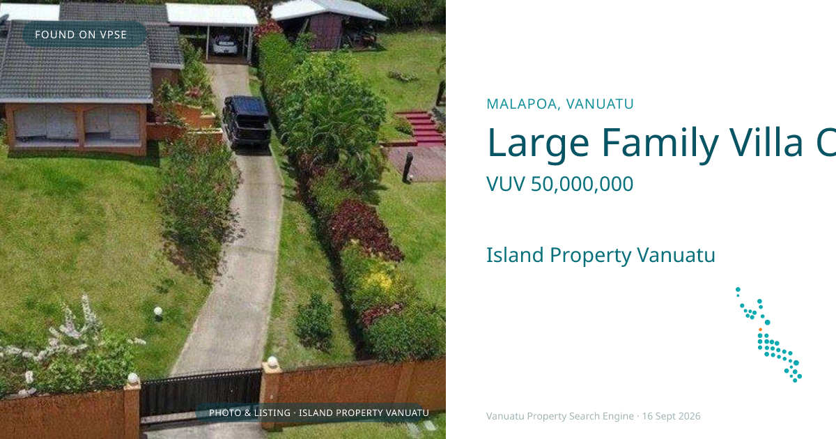 Large Family Villa Overlooking Ocean with Pool and Entertaining Area