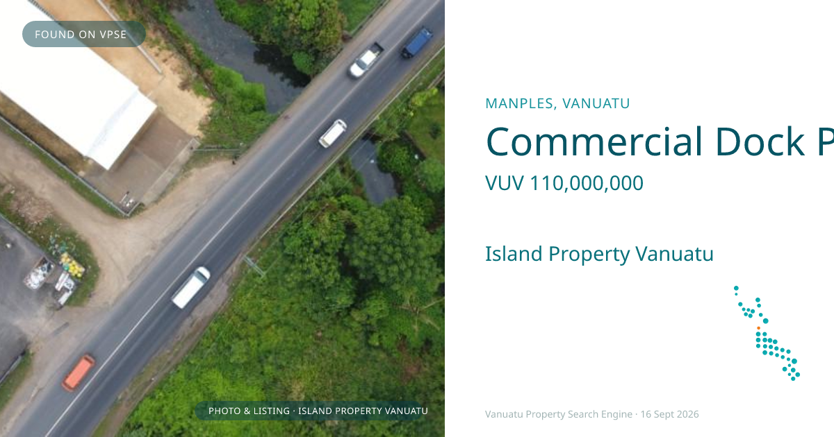 Commercial Dock Property on Kumul Highway, Tagabe