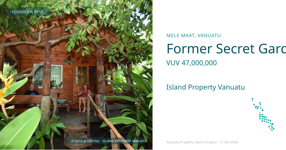 Former Secret Gardens – A Landmark Opportunity in Mele Maat