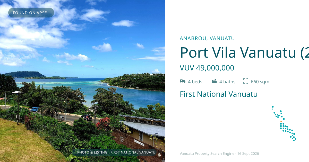 Port Vila Vanuatu (2027) ,