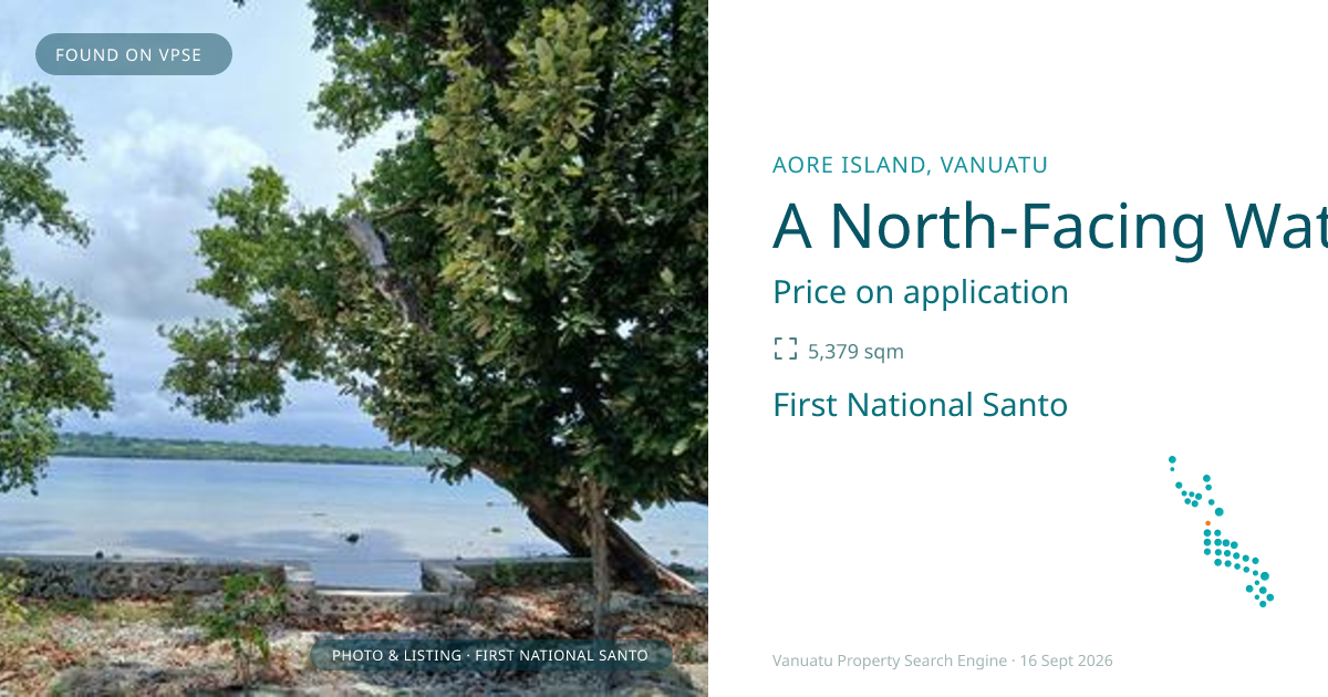 A North-Facing Waterfront Blank Canvas!