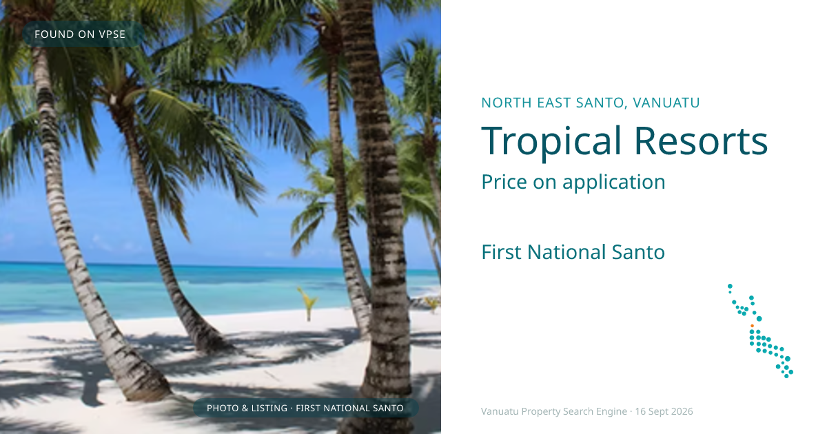 Tropical Resorts