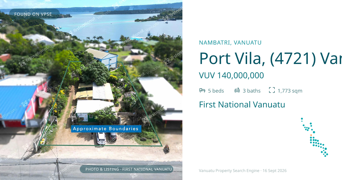 Port Vila, (4721) Vanuatu ,