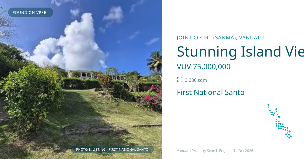 Stunning Island Views – Property with Huge Potential!