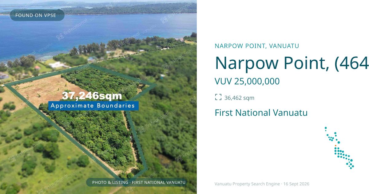Narpow Point, (4646) Vanuatu ,