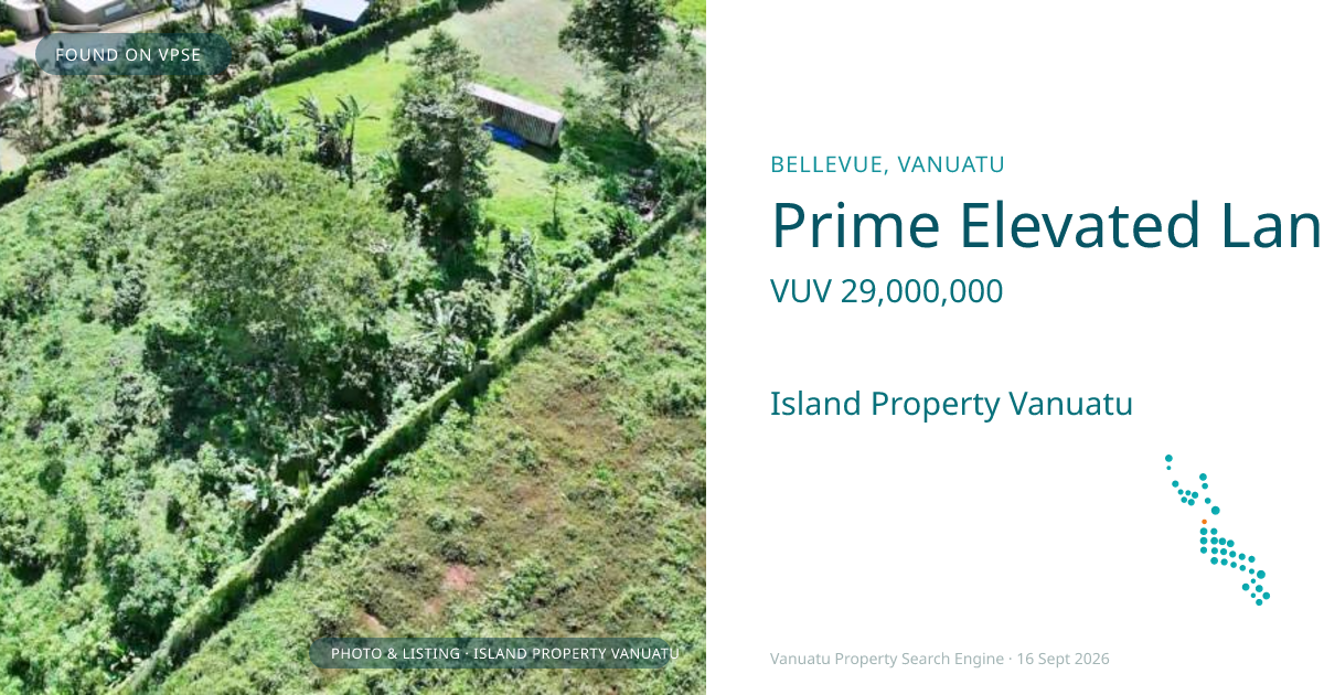 Prime Elevated Land – Bellevue