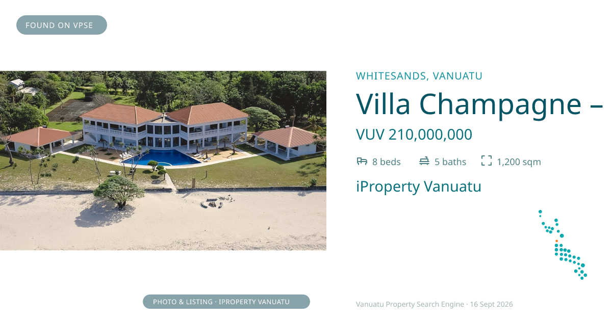 Villa Champagne – Luxury Estate