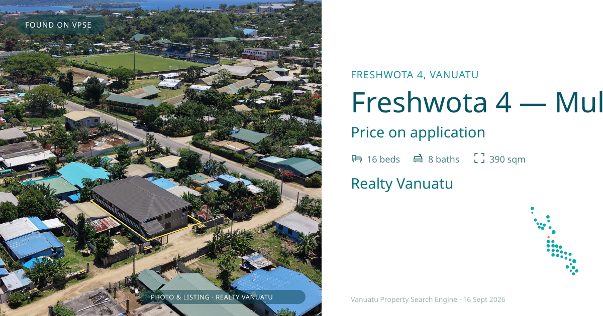 Freshwota 4 — Multi-Unit Investment Property